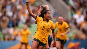 Mary Fowler profile. Credit: CommBank Matildas.