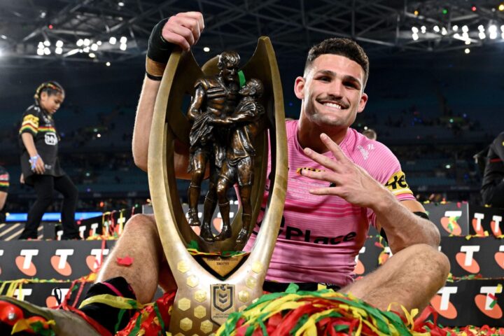 Nathan Cleary. Credit: Alamy.