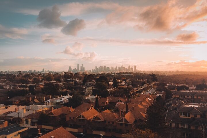 aerial view of city during daytime