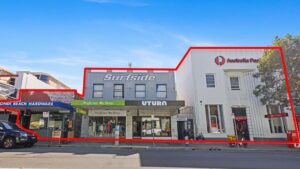 Bondi Beach Australia Post and 3 shops on the market for $50m